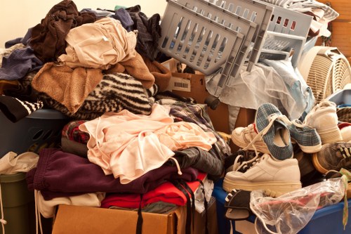 Eco-friendly disposal of cleared items